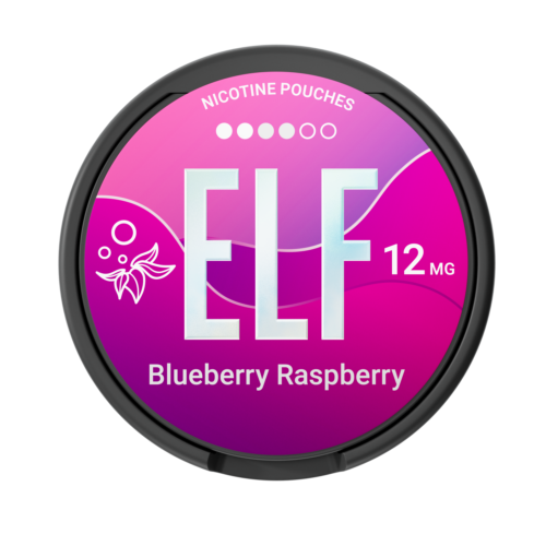 Elf Bar Blueberry Raspberry Nicotine Pouches 17.2mg/g 12mg/p