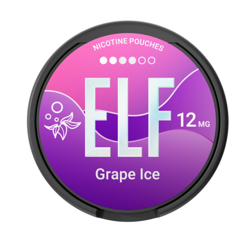Elf Bar Grape Ice Nicotine Pouches 17.2mg.g 12mg/p